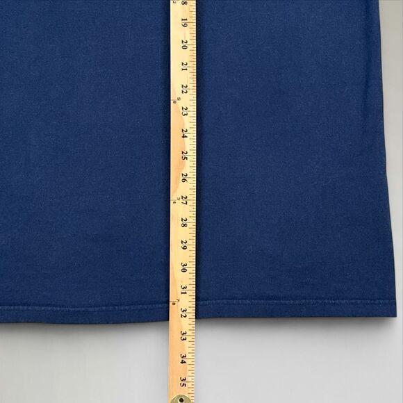 University Of Kansas T-Shirt Nike 2000s Blue KU Jayhawks Y2K Mens XXL - Picture 7 of 8